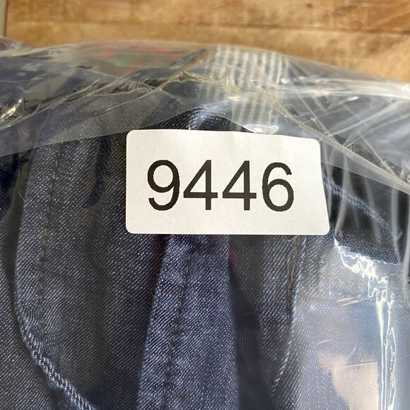 Carhartt Denim Railroad Shirt Men's XL Dark Workwear Streetwear Western Y2k 90's - Picture 10 of 10